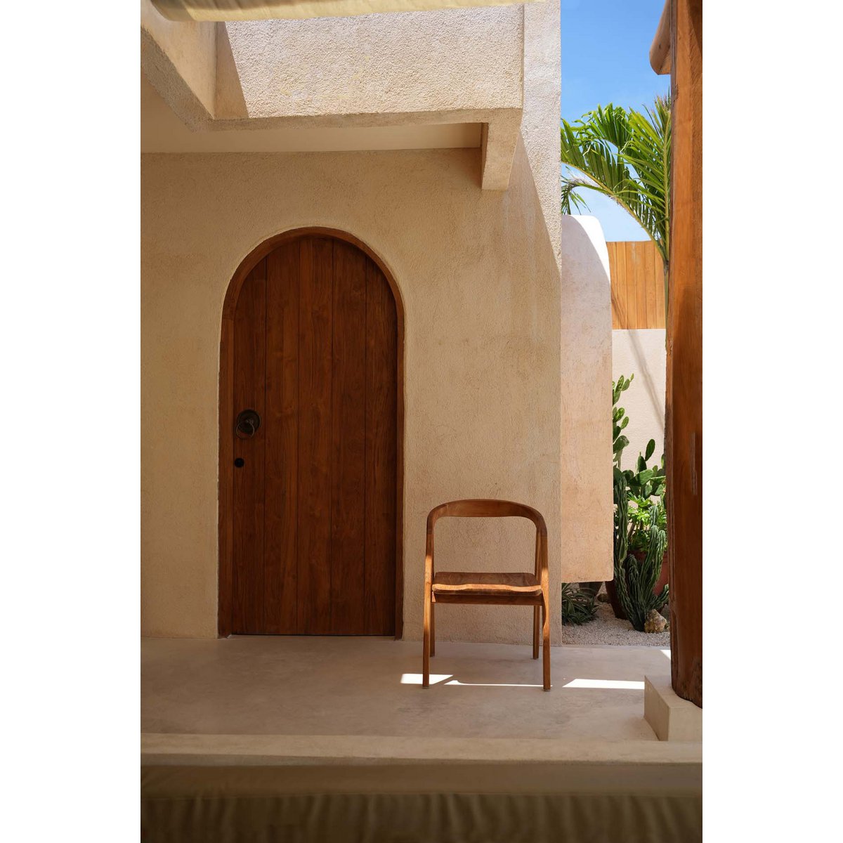 Teak Outdoor Dining Chair - Elegant Nihi Oka Design