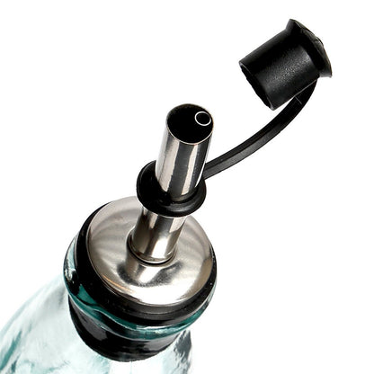 Die Olivenölflasche N°03 - Blau