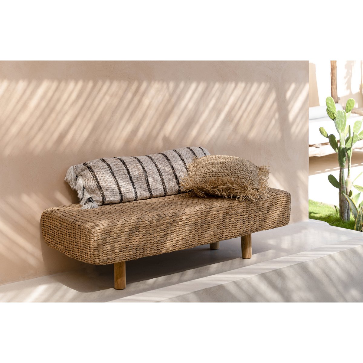 Water Hyacinth Bench - Natural Fiber Seating