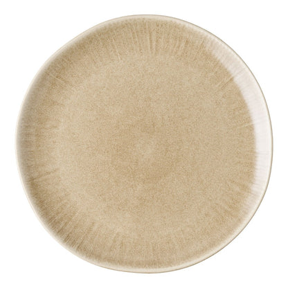 Viola Dinner plate, ceramic, beige, ø27 cm, set of 4