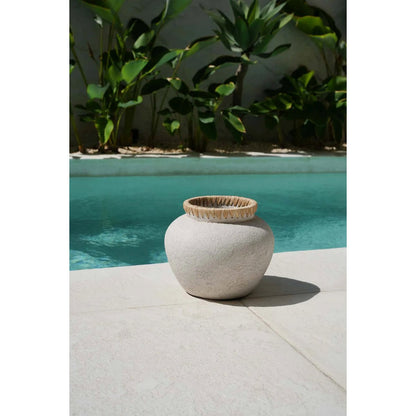 El Jarrón Styly - Concreto Natural - M