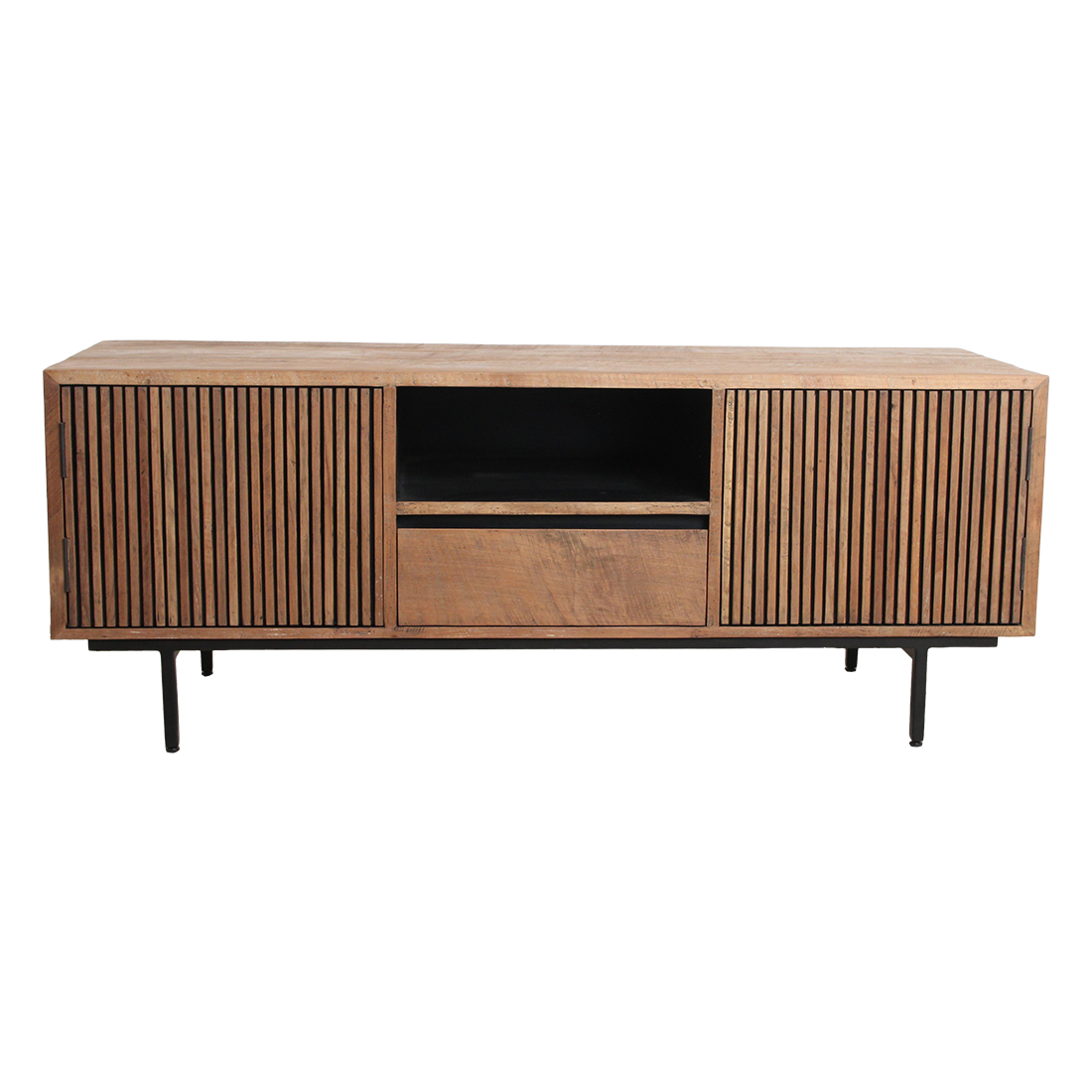 Rhythm teak TV cabinet - 140x45x55 cm