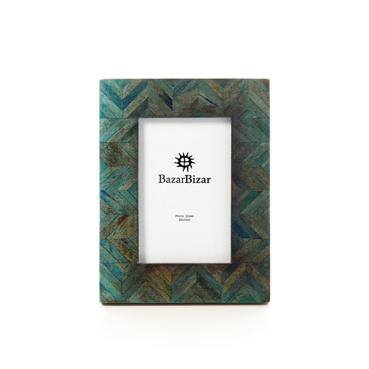 Cadre Mosaïque Bleu Drift - 10x15