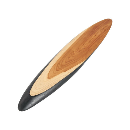 Teak Serving Plate - XL Bondi Tapas Plate, Wooden Appetizer Dish