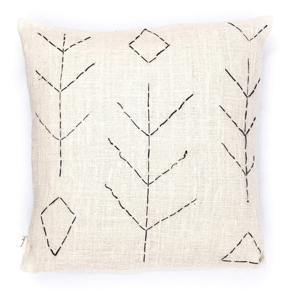 Handwoven Cotton Pillow Case – Decorative Throw Cushion, Two Sizes