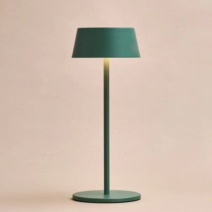Lampe de table rechargeable Hugo vert sauge | Élégante, Dimmable & Sans fil