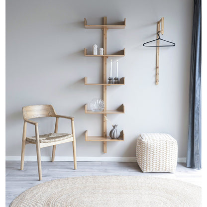 Bamboo Clothes Rack - Natural Finish | Sustainable Clothing Storage