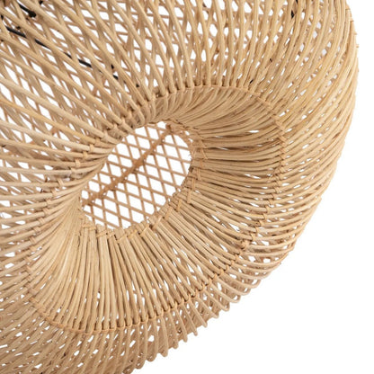 Rattan Pendant Lamp - Natural Woven Lighting, Large Size