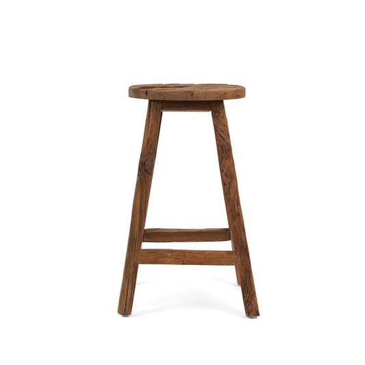 The Shibori Bar Stool - Natural