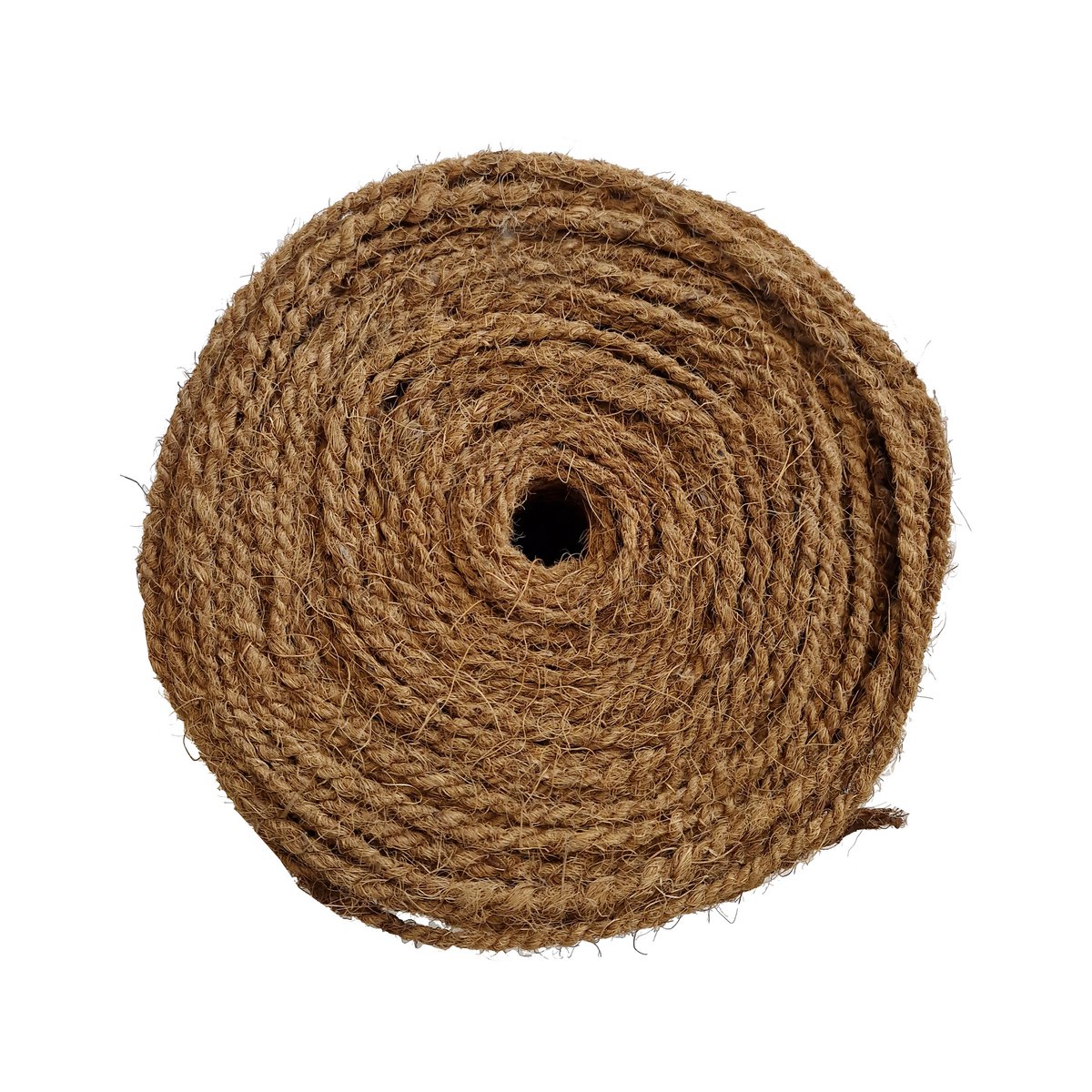 Coconut Fiber Rope - Natural Braided Decor Accent - Bazar Bizar