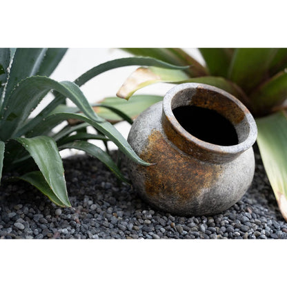 Antique Grey Vase - Small Funky Nordic-Style Accent Piece