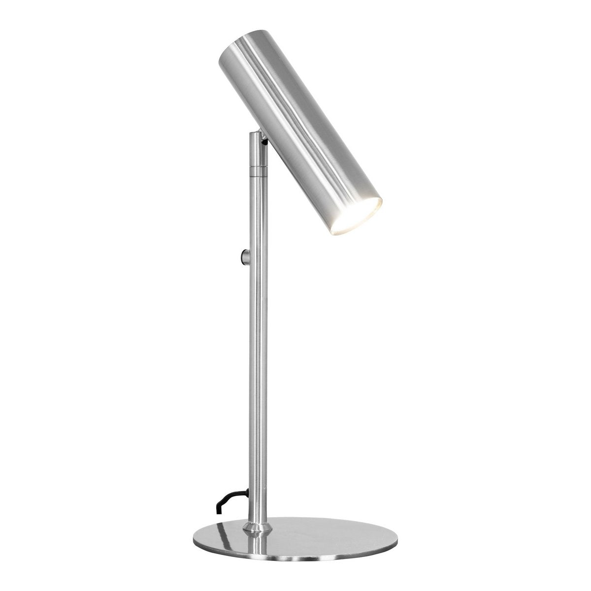 Metal Table Lamp Silver - Modern Paris Style Desk Light