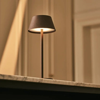 Milou Mocha Brown Table lamp without cable | Modern, Design & 3 Light modes