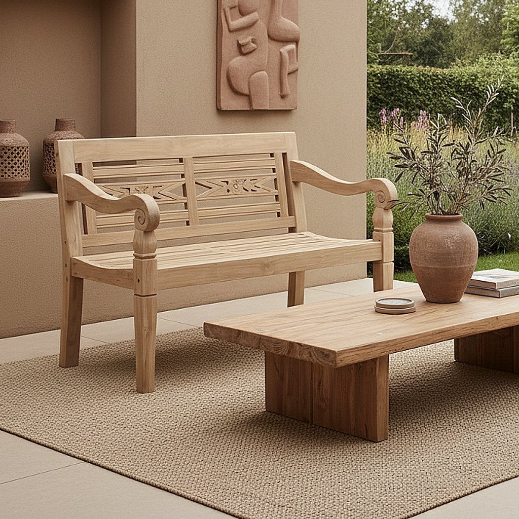 Boho garden bank