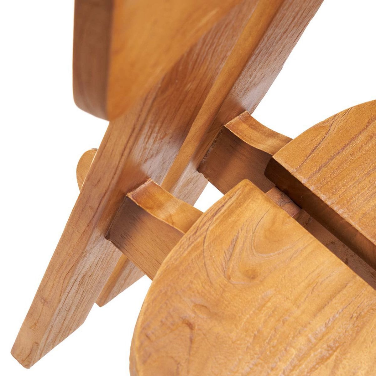 Teak Dining Chair - Natural Wood Finish