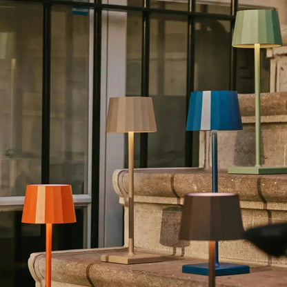 Wouter Sage Green Rechargeable Table Lamp | Wireless Charging & 120-Hour Battery Life