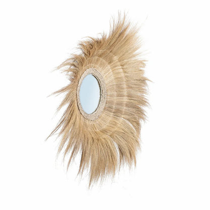Dried Grass Sunken Forest Mirror - Natural