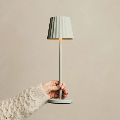 Shadow Grey Cordless Table Lamps - Set of 8 with Charging Station