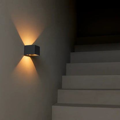 Stone Grey Rechargeable Wall Lamp - Motion Sensor & 20 Light Modes