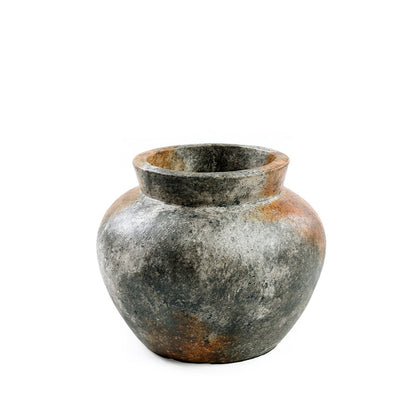 Antique Grey Vase - Small Funky Nordic-Style Accent Piece