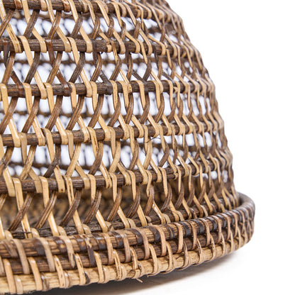 Rattan Food Cover - Natural Brown - M