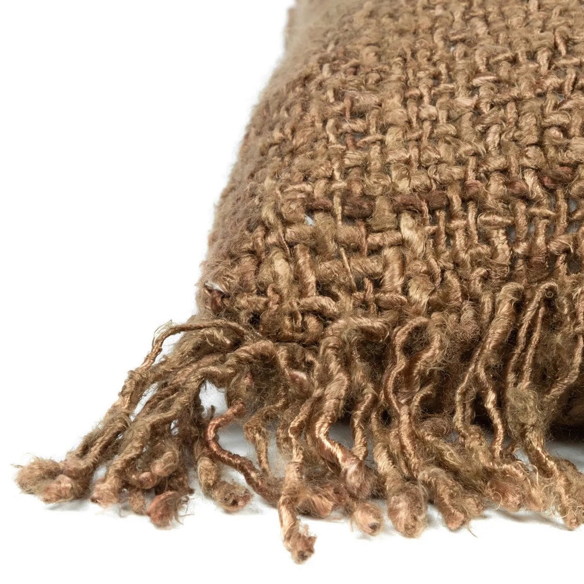 Brown Cotton Cushion Cover 60x60