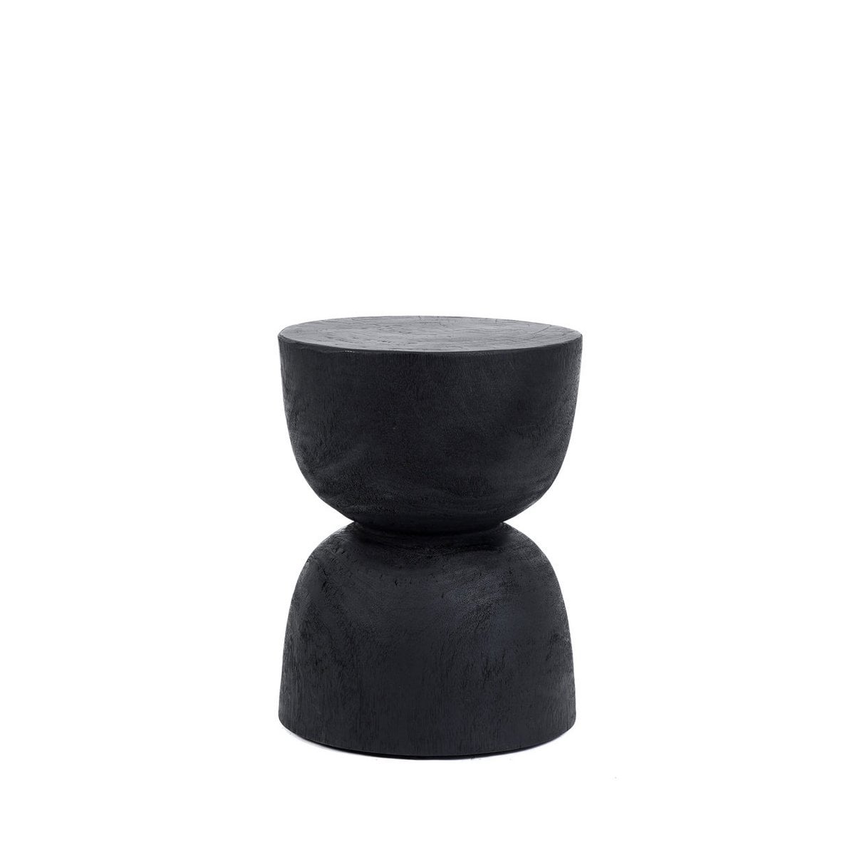 Suar Wood Stool - Black Montreal Accent Stool