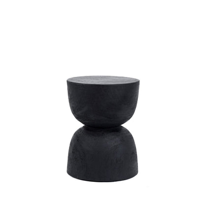 Suar Wood Stool - Black Montreal Accent Stool