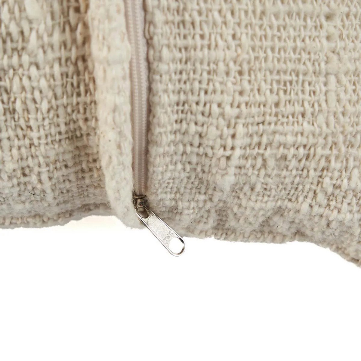 Natural Cotton Cushion Cover - Boho Style, 50x50 cm