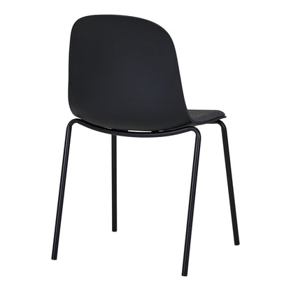 Madalena Dining Chair - Black, 53x50x85cm - Set of 2