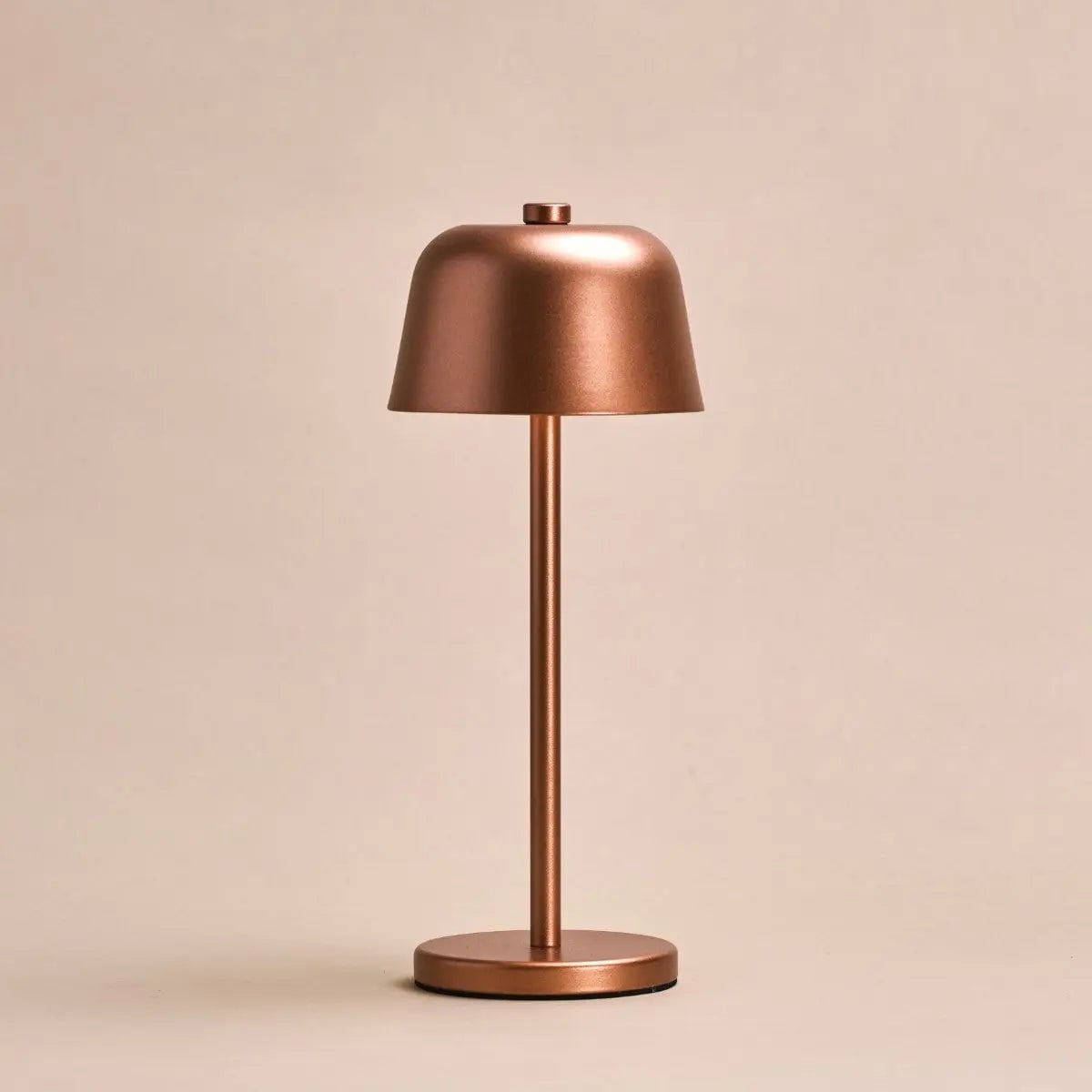Anton Copper Rechargeable Table Lamp | Stylish & Cordless Lighting