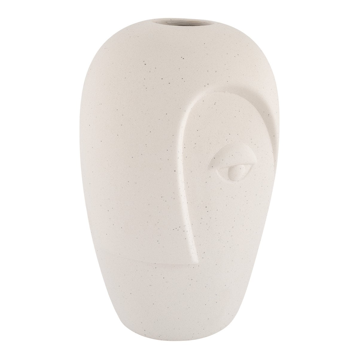 Vase - Sand, Ceramic, 12.5x13x19.5 cm