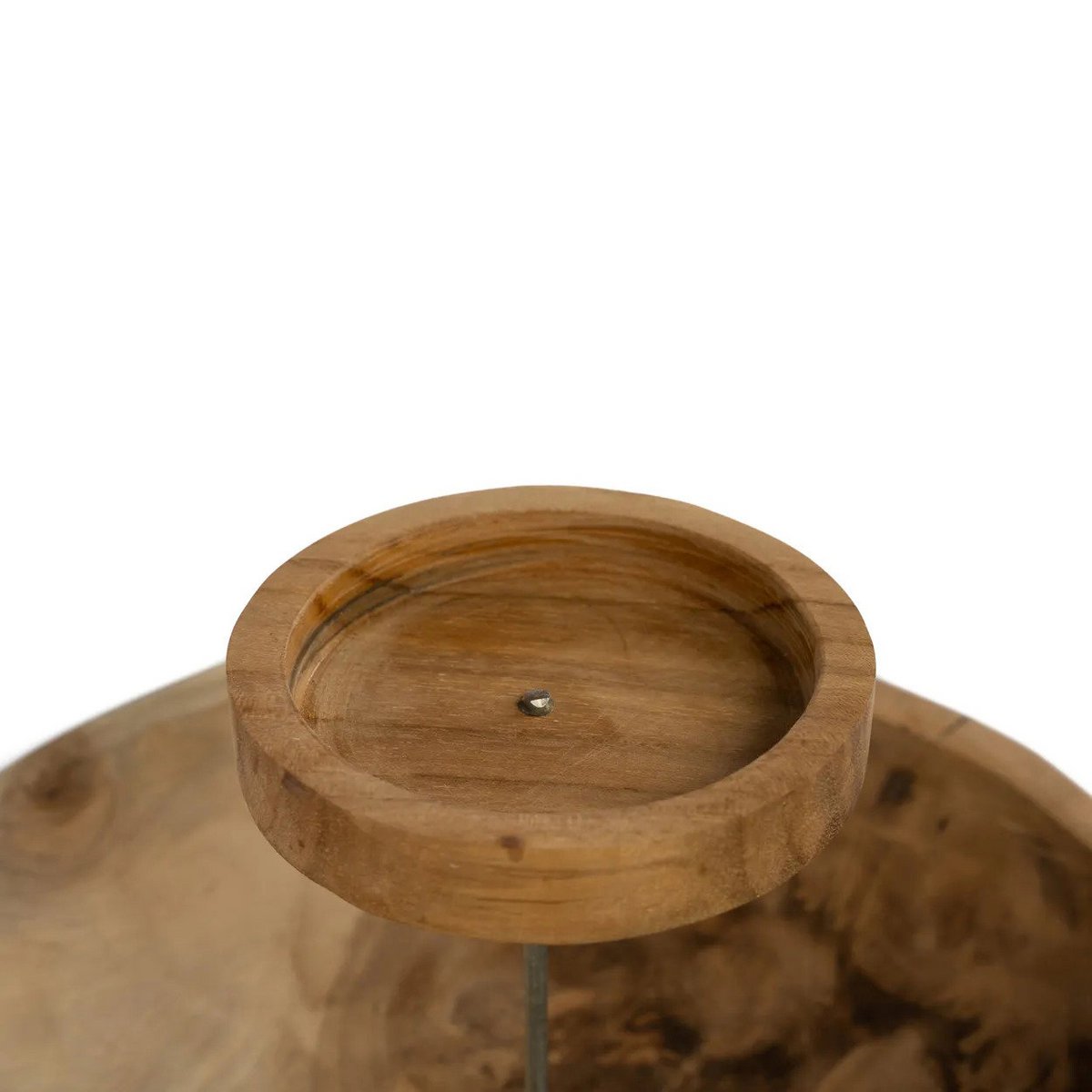 Minimalist Candle Holder - Natural Finish