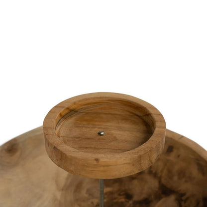 Minimalist Candle Holder - Natural Finish