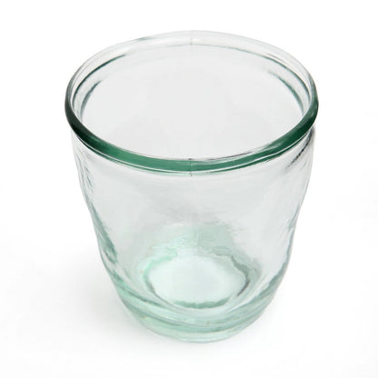 Recycled Glass Water Tumbler - The Tching Mindful Glass, Blue