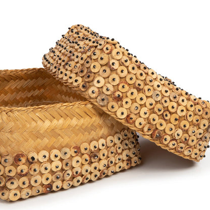 The Coconut Shell Basket - Natural - L
