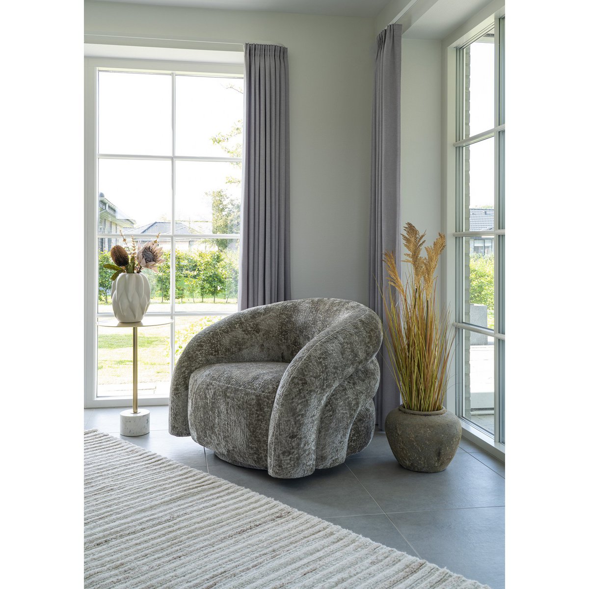 Mango Rug - Ivory, Hand-Tufted, 160x230cm