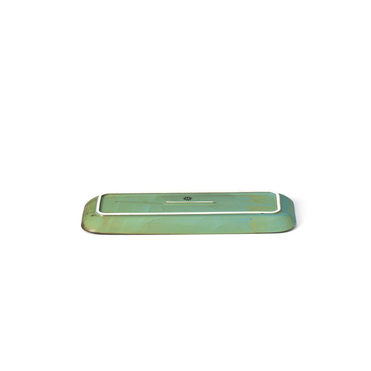 Ceramic Dinner Plate – Lagoon Rectangular Serving Dish, Medium