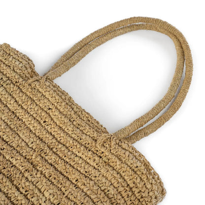 Raffia Shopping Bag - Ti Amo Shopper - Lightweight Design
