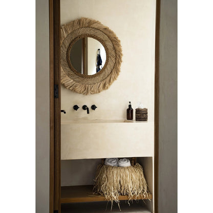 The Capri Mirror - Natural - L