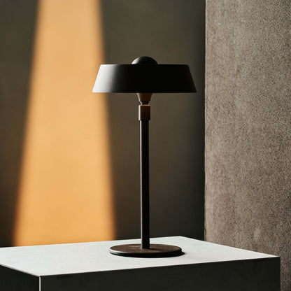 Mocha Brown USB Table Lamp | Dimmable Minimalist Bedside Light