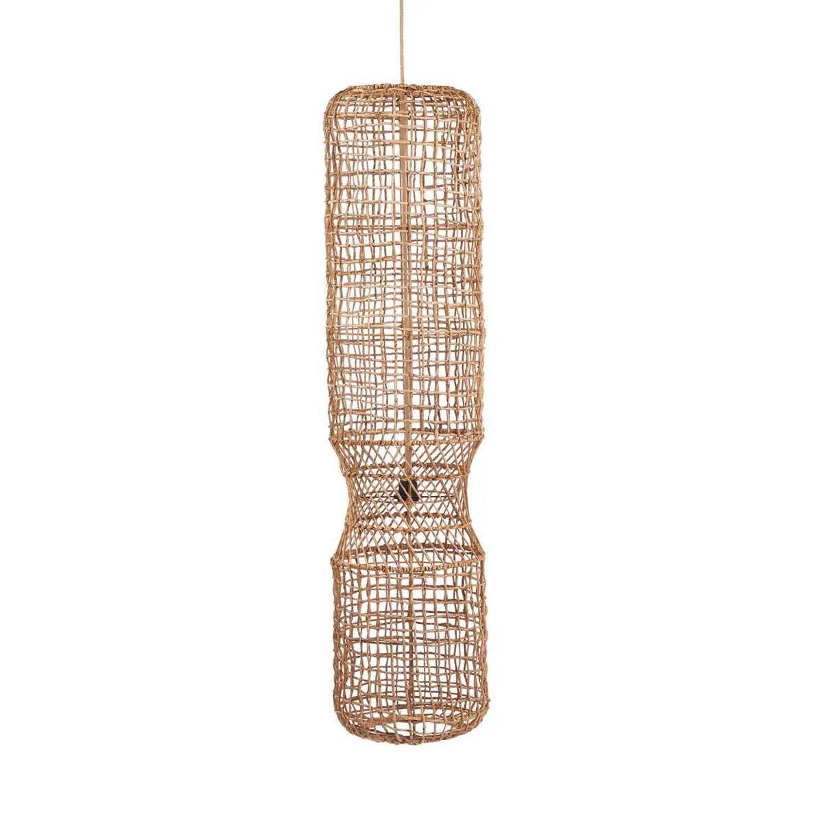 Banana Leaf Pendant Light - Natural Woven GuanYin - XXL