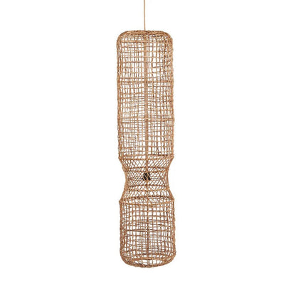 Banana Leaf Pendant Light - Natural Woven GuanYin - XXL
