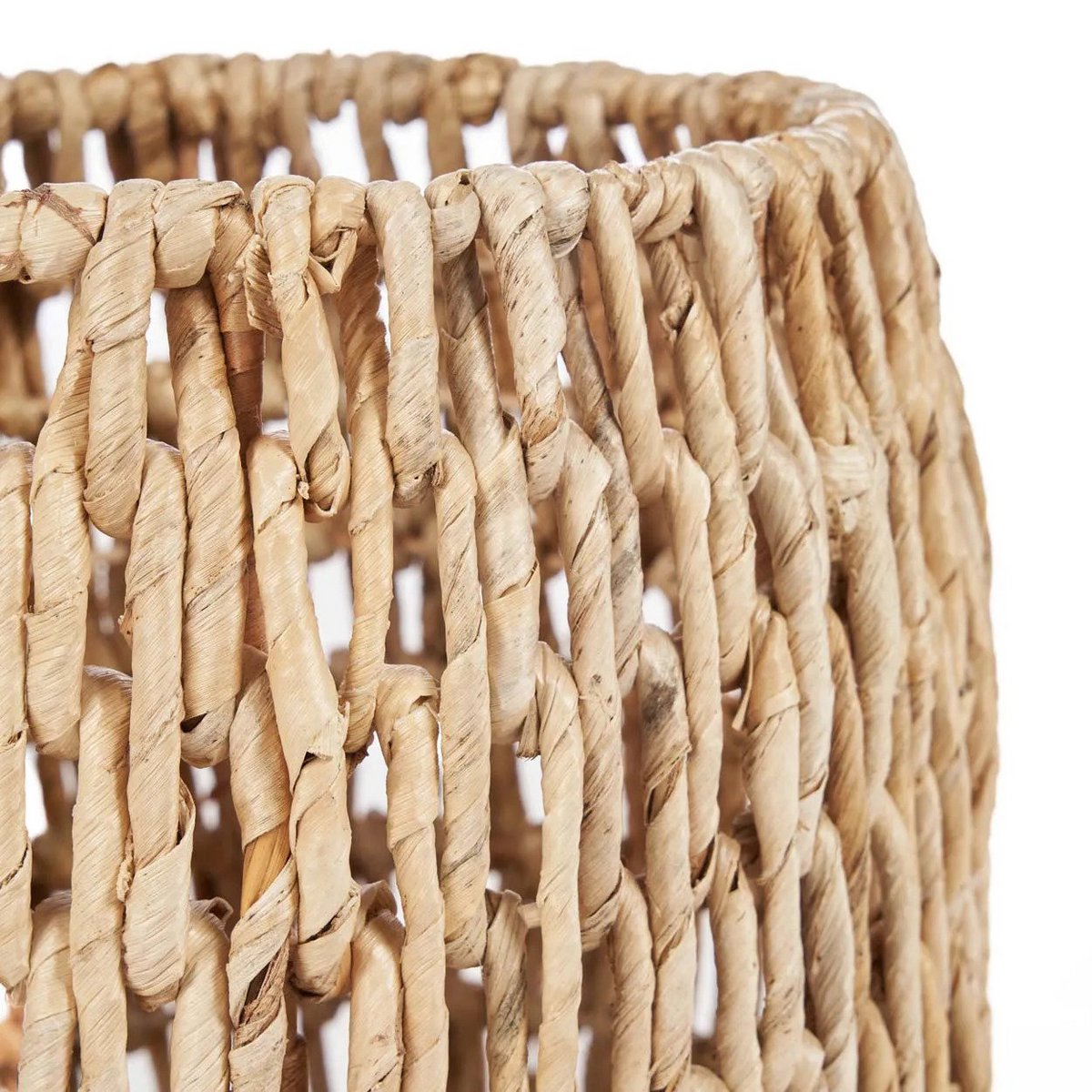 Banana Leaf Storage Basket - Large Natural Woven Basket