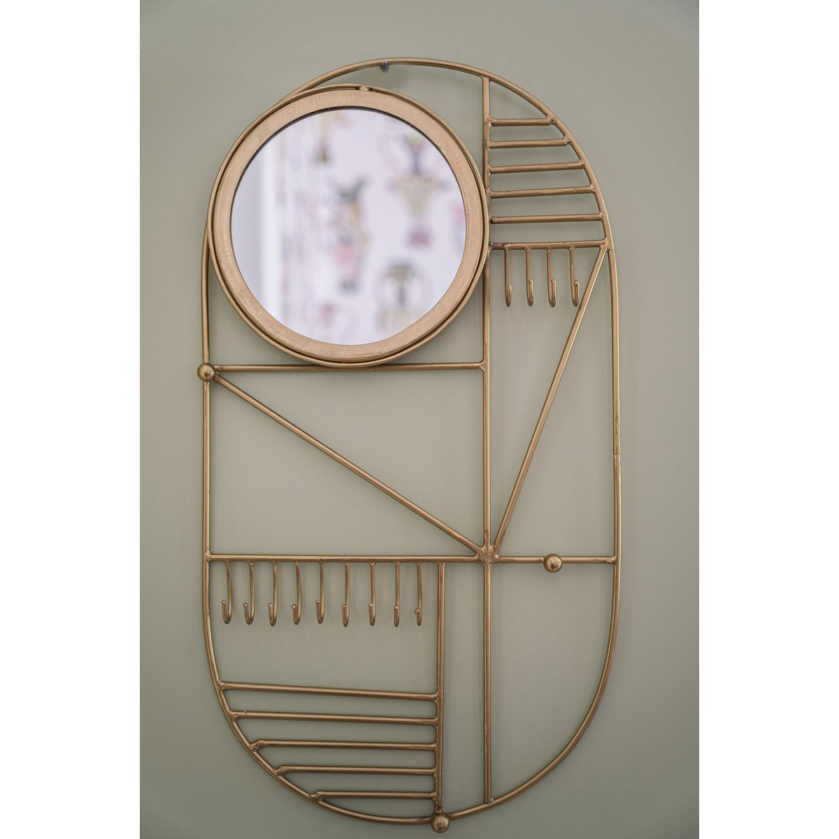 Brass Wall Hanger - The Do I Look Pretty Wall Hanger