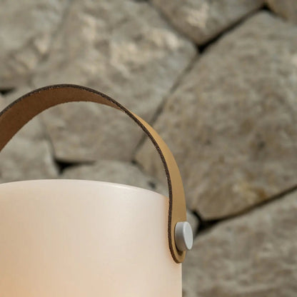 Cordless Wooden Table Lamp – Light Brown Dimmable Rechargeable Lamp