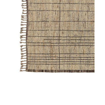 Afghan Wool Area Rug - Handwoven Vintage Design, 320 x 258 cm