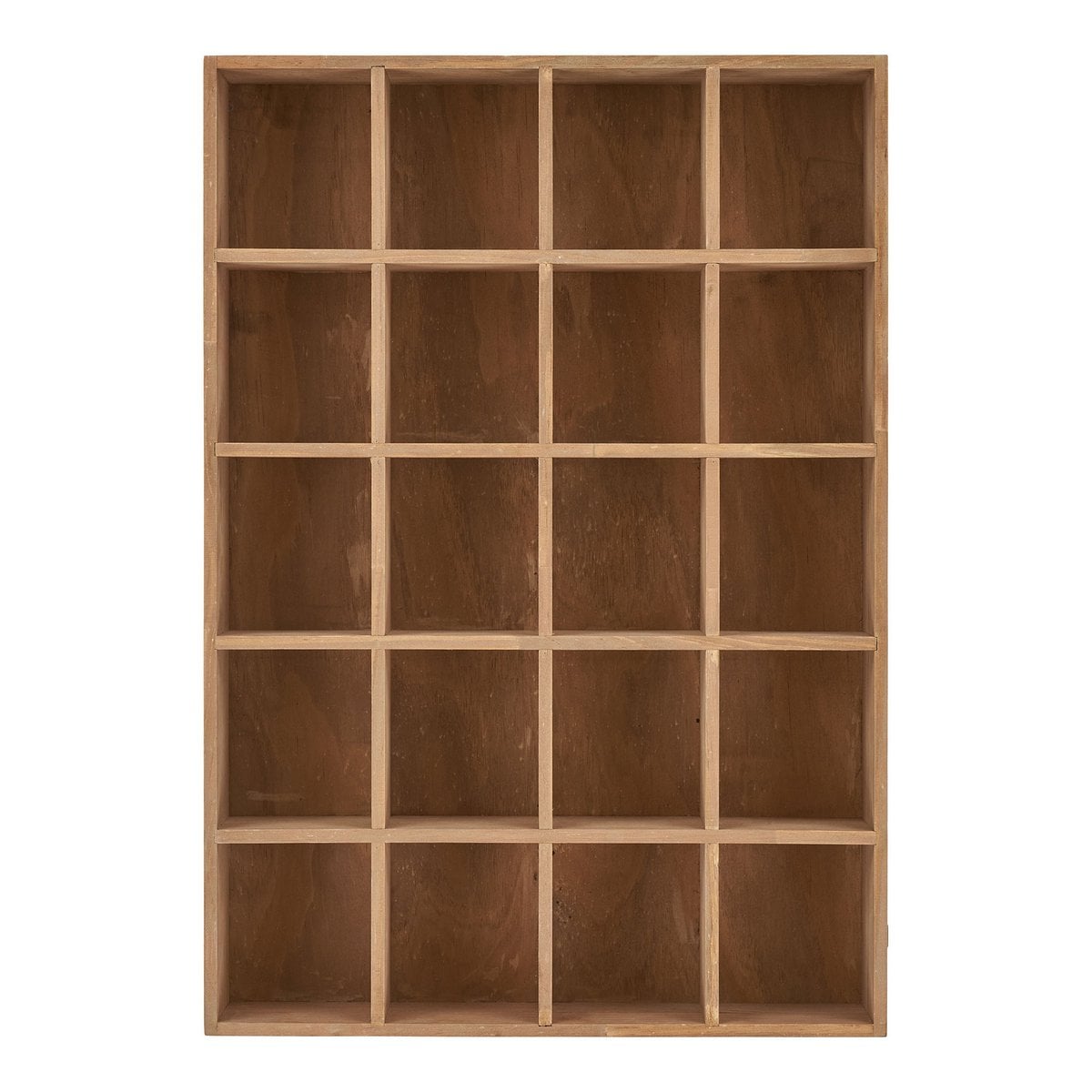 Moss Wall Shelf - Natural brown, pinewood, 44x10x63cm