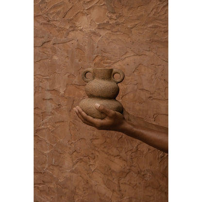 The Earthen Balance Vase - Sand - S