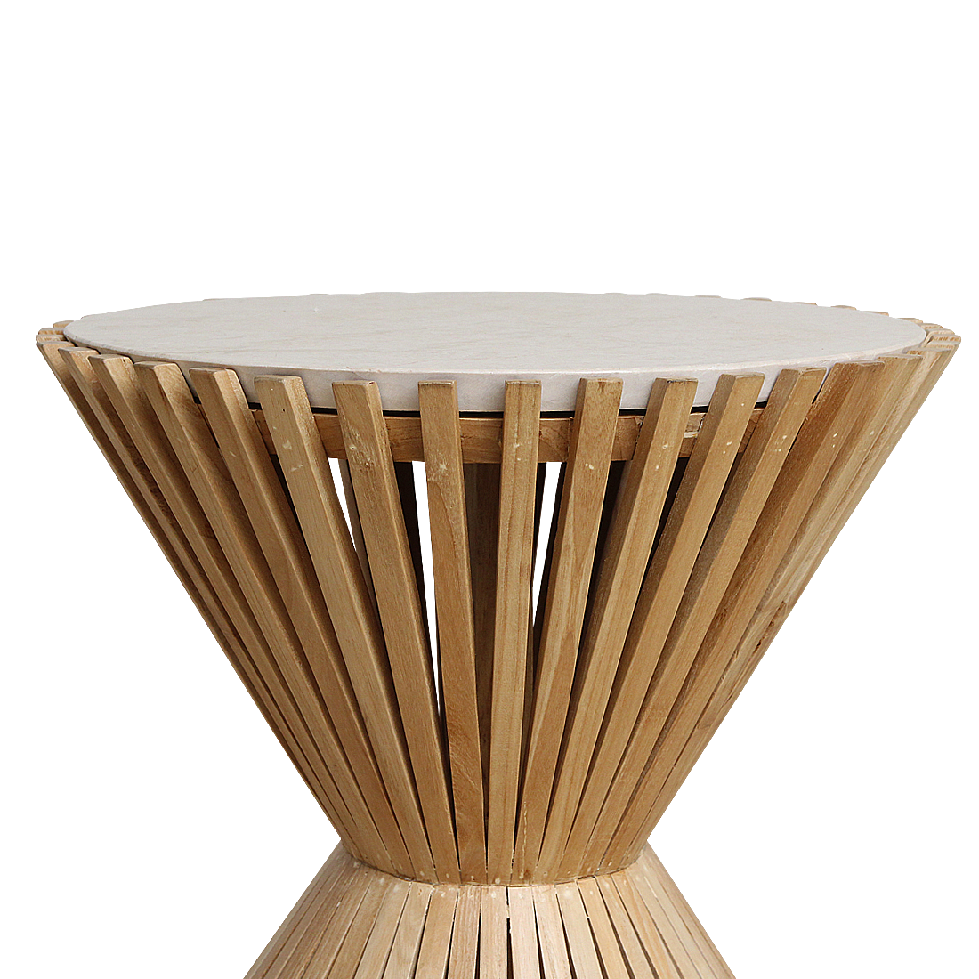 Infinity side table Hourglass